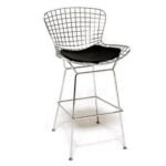 Bertoia Wire Stool_nickel